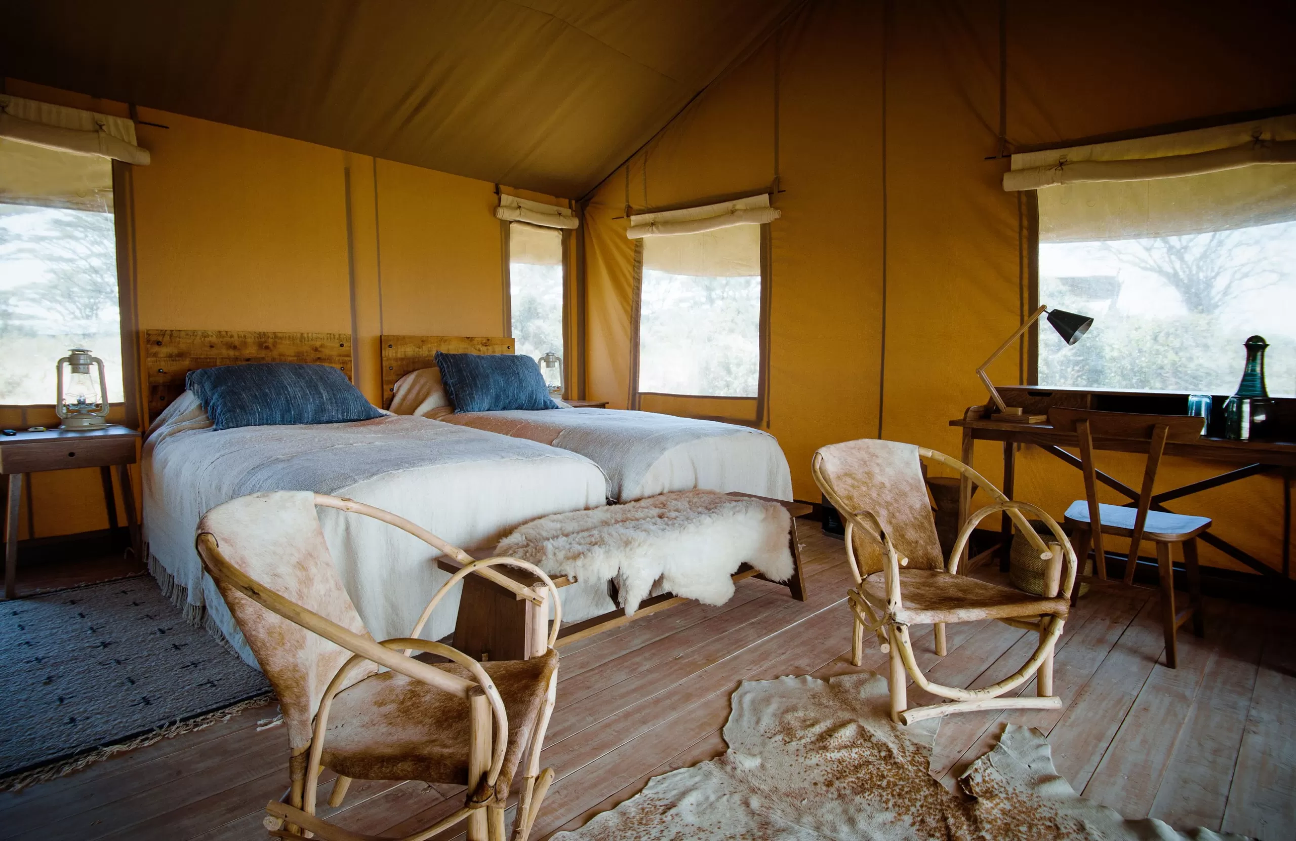 Entamanu Safari Camp bedroom